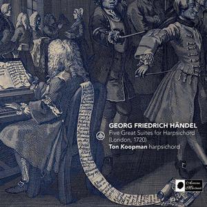 CD диск Handel / Koopman: Five Great Suites