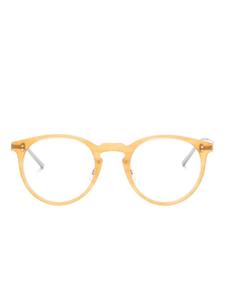 Oliver Peoples очки Orrison в круглой оправе, желтый