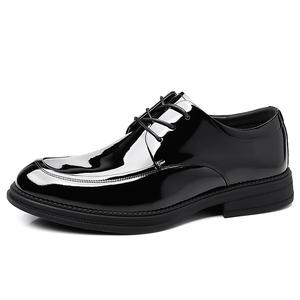 GZZ Туфли мужские низкие, черные/коричневые