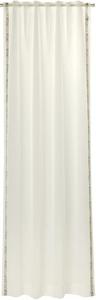 ЙУУП! Штора со скрытой петлей, ленточный орнамент, цвет белый, размер 130х250см. Joop