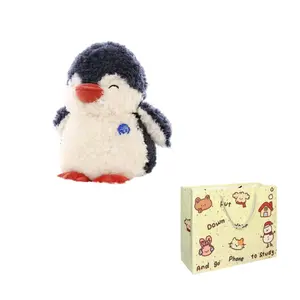 Очаровательные плюшевые куклы пингвины высота 25см/35см LEVENKENESS, темно-синий