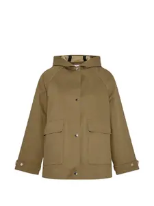 Куртка с капюшоном Yves Salomon, бежевый