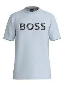 Футболка с логотипом BOSS, синий