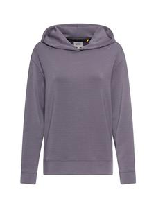 Свободная толстовка с капюшоном фиолетового цвета Camel Active