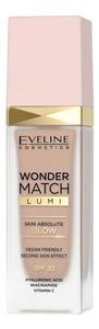 Мл Eveline Cosmetics Wonder Match Lumi Illuminating Foundation 20 Nude 30