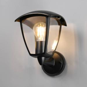 Уличный настенный светильник Trio Venta Typ B, поликарбонат/алюминий - 1-пламенный - черный