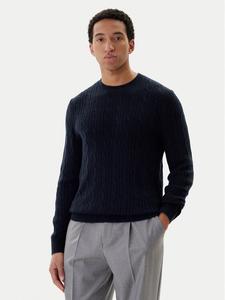 Свитер regular fit H-Hetico 50549975 Boss, синий