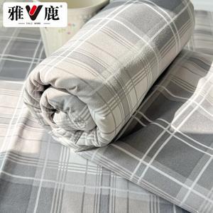 Yalu Простыня на резинке 150 см, 200х230 см, хлопок, цвет Ashtray, дышащая