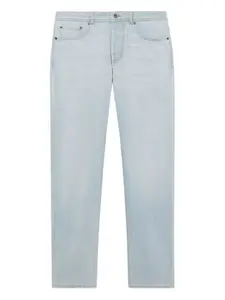 Джинсы из хлопкового микса с пятью карманами Brooks Brothers, синий