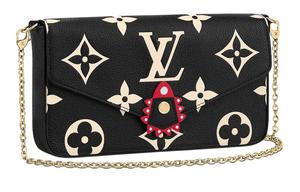 Crafty Felicie Pochette Black LOUIS VUITTON