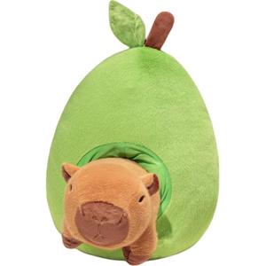 Креативная милая капибара авокадо плюшевая кукла 35см/45см/55см высота CHUNTUSHU