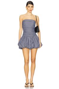 Мини-платье Taylen от Lovers And Friends, navy blue stripe