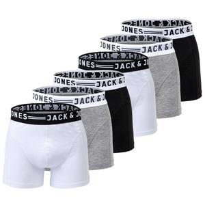 Боксеры JACK & JONES Boxer shorts, пятнистый серый/черный/белый