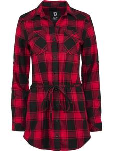 Короткое платье Women Lucy Longshirt Long Sleeve Brandit, красный