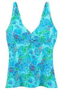 SUNSEEKER Топ-майка танкини в цвете бирюза, аква