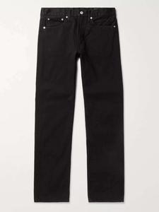 Узкие джинсы 1из денима ORSLOW, черный