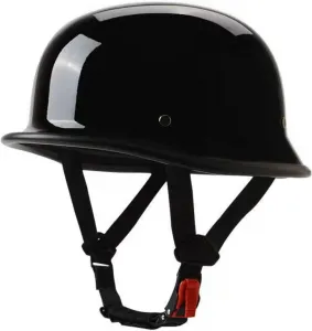 Ретро мотоциклетный полушлем с быстросъемной застежкой, одобренный DOT/ECE, подходит для взрослых, мужчин и женщин, для мотоциклов, круизеров и скутеров ZGFHTY, 2