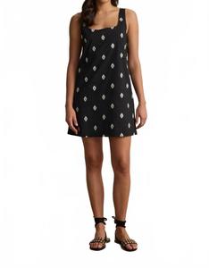 Мини-платье Elara черного цвета Velvet By Graham & Spencer, черный