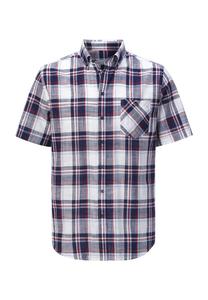 Рубашка с коротким рукавом БЕЛЛАНЗА BABISTA, темно-синий