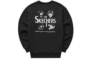 Унисекс свитшот Skechers, черный