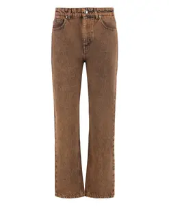 Прямые джинсы с логотипом на спине. Moorer, оранжевый