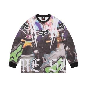 Топ Supreme x Fox Racing Long-Sleeve Top 'Multicolor'