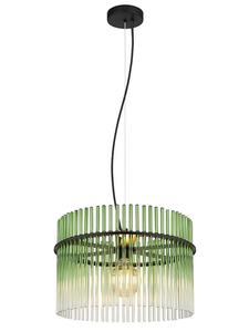 Globo lighting Подвесной светильник "Gorley" зеленого цвета - Ø 40 см