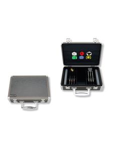 BULL'S Спортивный инвентарь 'Dartsafe Aluminium Case Darttasche Dartbox Pfeilaufbewahrung' в серебристом цвете