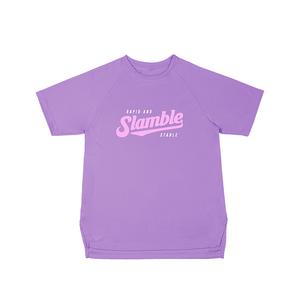 Футболка унисекс Slamble, мадер красный