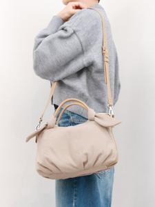 Cachecache / Ribbon Nylon 2-Way Mini Tote Bag