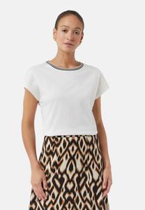 Футболка с принтом comma, белый