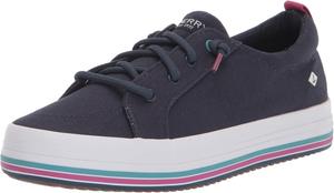 Кроссовки Sperry Unisex-Child Crest Vibe на платформе, темно-синий