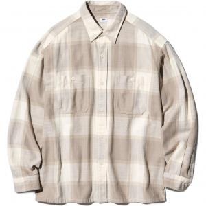 Рубашка Unisex Dark Beige UNIQLO, темно-бежевый