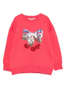 Толстовка с пайетками Konges Sløjd, розовый