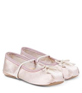 Балетки из сатина PèPè, Rosa Carne