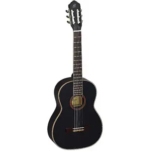 Ortega ОРТЕГА R221BK-3/4 концертная гитара с чехлом - черная