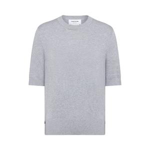 Футболка Thom Browne Jersey Stitch Short-Sleeve Tee 'Light Grey'