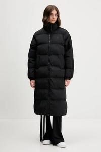Длинная стеганая куртка Adidas Originals, черный