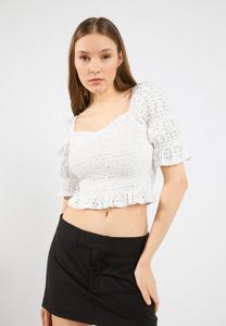 Базовая футболка Even&Odd, молочный