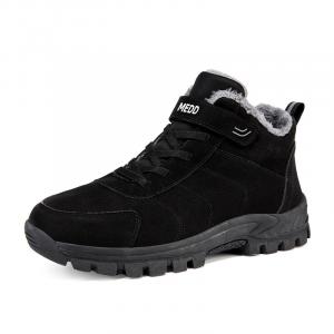 Medd Утепленные черные прогулочные ботинки унисекс, цвет Fleece-Lined Black