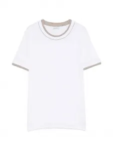 Футболка с круглым вырезом Peserico, белый