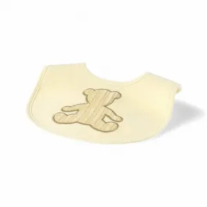 Нагрудник в виде медвежонка из смешанных материалов Branshes, цвет Ivory