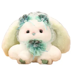 Очаровательный мягкий комфортный креативный Lolita кролик Mia плюшевая кукла высота 18cm/23cm/30cm Howard, зеленый