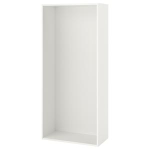 Каркас гардероба PLATSA IKEA, 80x40x180 см, белый