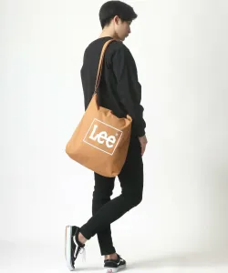 Сумка через плечо Lee из канваса, двусторонняя сумка-тоут, мужская, женская, унисекс.