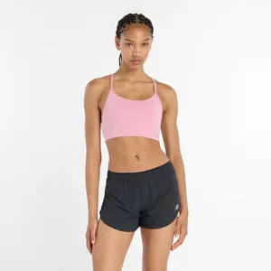 Женский спортивный бюстгальтер NB Essential New Balance, розовый