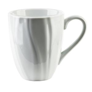 Простая белая кружка из фарфора, 9,5/13,5/11 см Mondex, белый