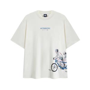 Футболка Unisex Kappa с втачными рукавами, цвет Tallow White-0111
