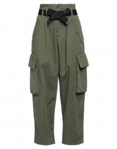 Брюки Denim Pinko, зеленый