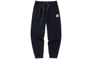 Разнообразие тренировочной коллекции вязаные спортивные штаны men's ANTA, черный